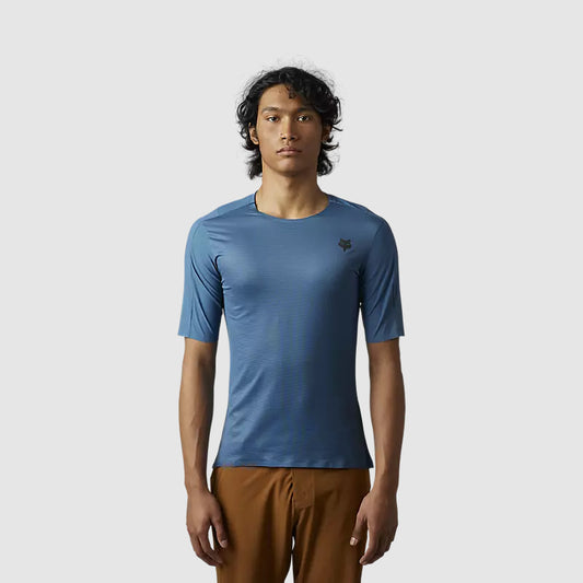 Polera Bicicleta Flexair Ascent Azul Fox polera bicicleta fox mtb