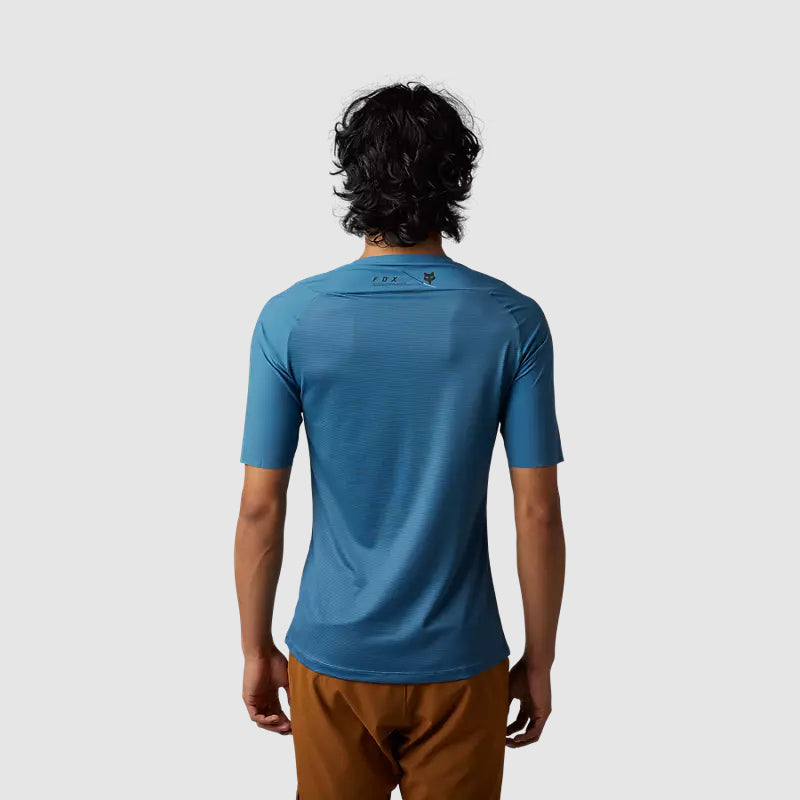 Polera Bicicleta Flexair Ascent Azul Fox polera bicicleta fox mtb