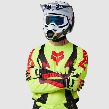 Polera Moto 180 Kozmik Amarillo/Negro Fox polera moto fox motocross