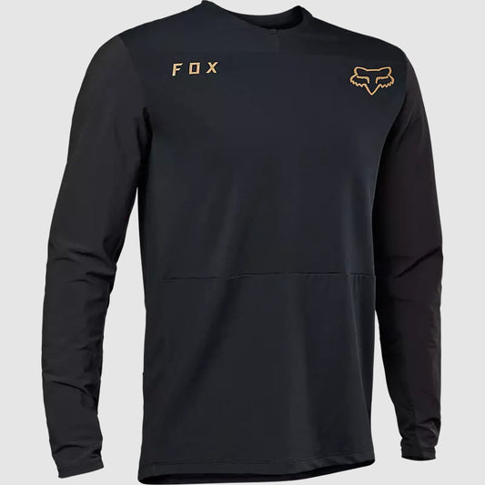 Polera Moto Defend Offroad Negro Fox