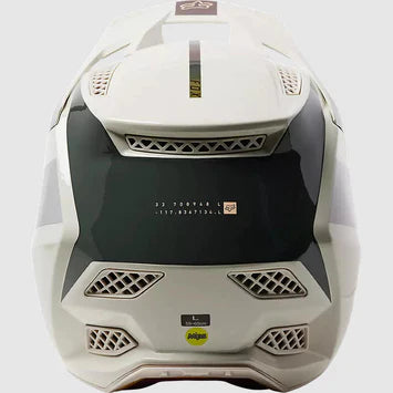 Casco Bicicleta Rampage Pro Carbon MIPS® Blanco/Cafe Fox | Casco MTB Fox casco fox racing motocross mtb