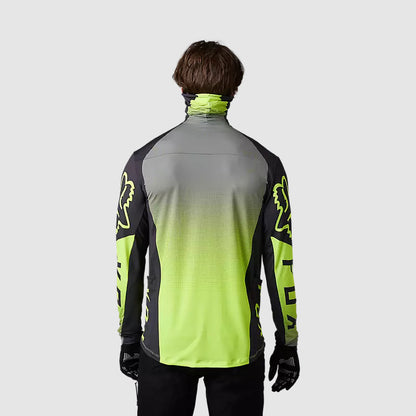 Polera Moto Ranger Drive Krux SXS Con Cuello Amarillo Fluor Fox