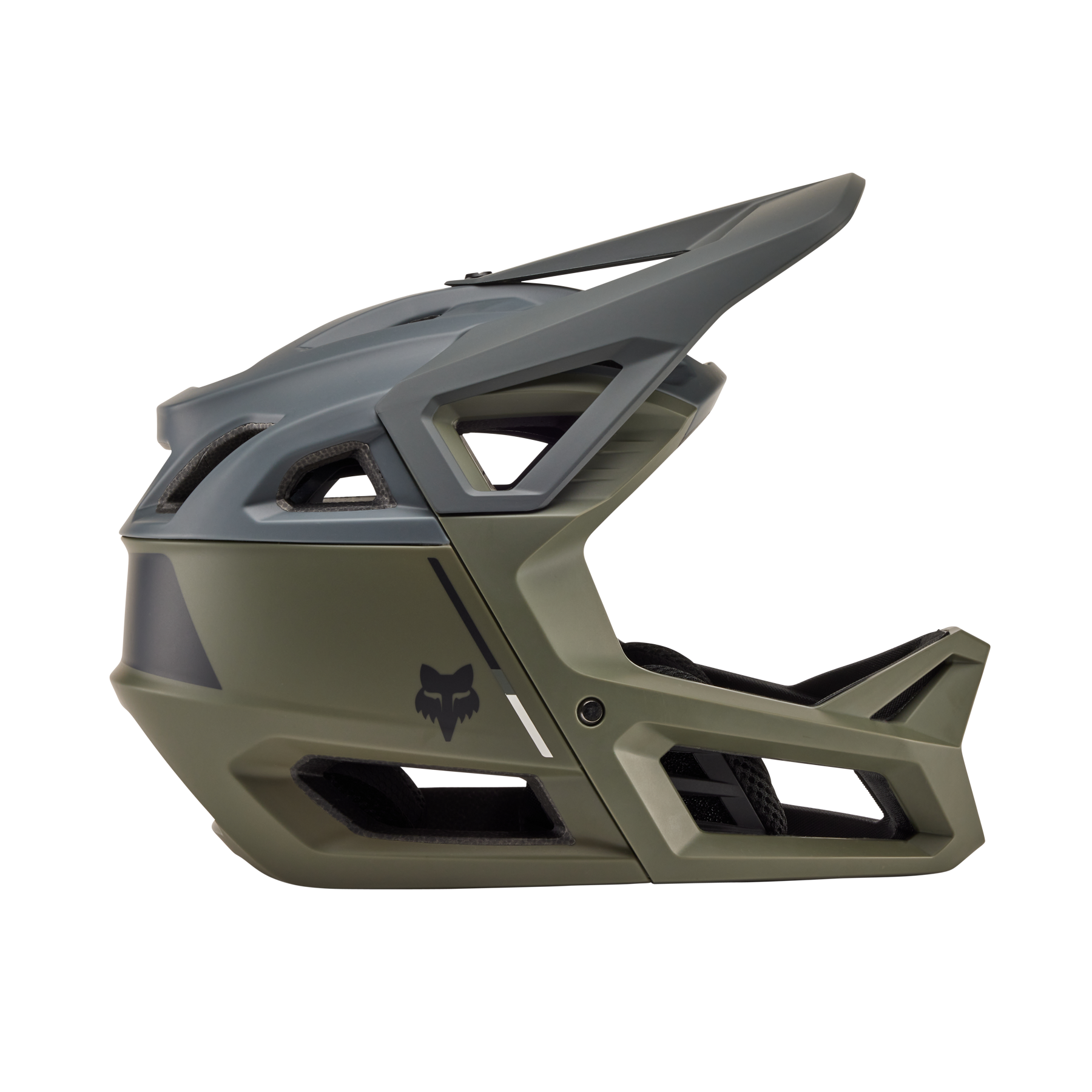 Casco Bicicleta New Proframe Clyzo Verde Oliva Fox | Casco MTB Fox casco fox racing motocross mtb