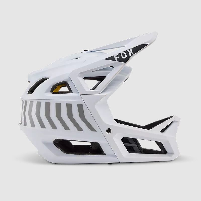 Casco Bicicleta New Proframe Nace CE Blanco Fox | Casco MTB Fox casco fox racing motocross mtb