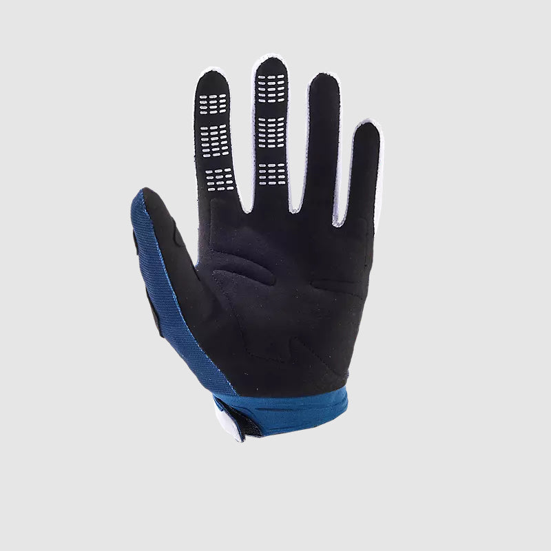 Guantes Moto 180 Flora Azul Fox