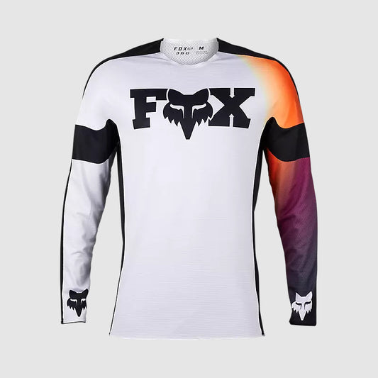 Polera Moto 360 Streak Blanco Fox polera moto fox motocross
