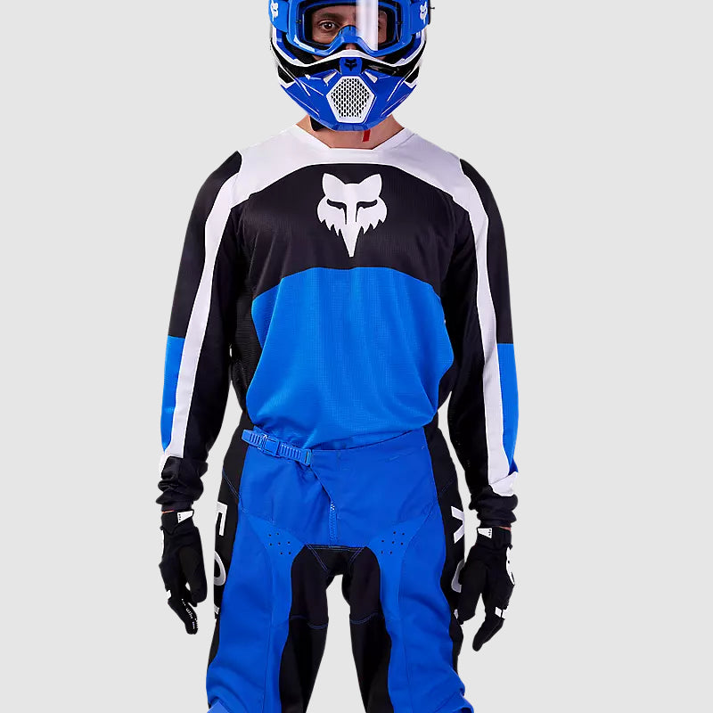 Polera Moto 180 Nitro Azul Fox polera moto fox motocross