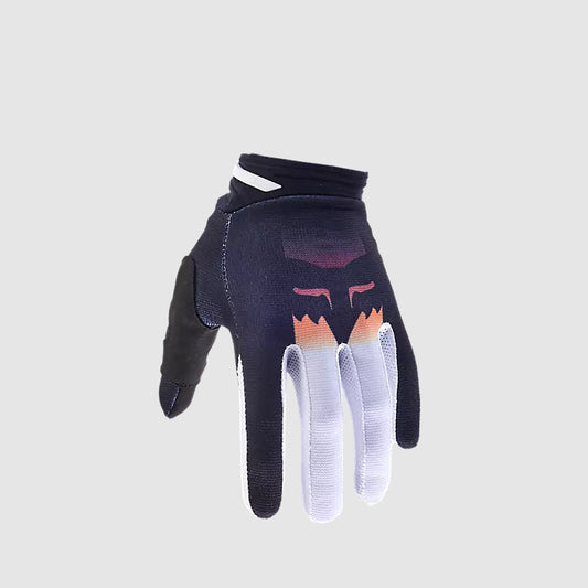 Guantes Moto 180 Flora Negro Fox
