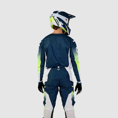 Polera Moto 180 Flora Azul Petroleo Fox polera moto fox motocross