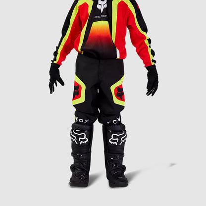 Polera Moto Infantil 180 Ballast Negro/Rojo Fox