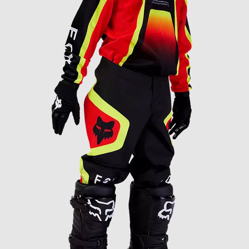 Polera Moto Infantil 180 Ballast Negro/Rojo Fox