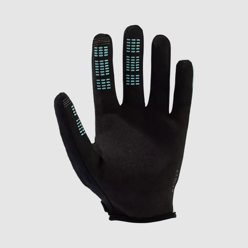 Guantes Bicicleta Ranger Celeste Claro Fox - imagen 2