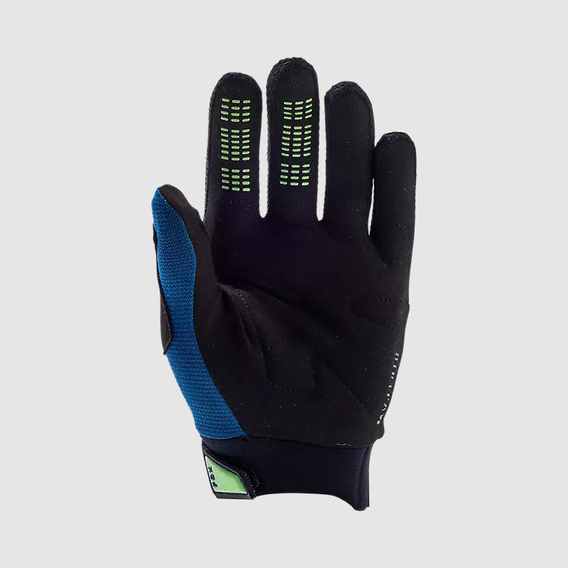 Guantes Moto Niño Dirtpaw Azul/Verde Fox