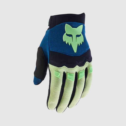 Guantes Moto Niño Dirtpaw Azul/Verde Fox