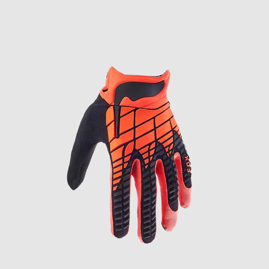 Guantes Moto 360 Naranjo Fluor Fox
