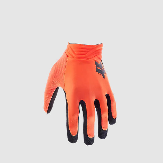 Guantes Moto Airline Naranjo Fluor Fox