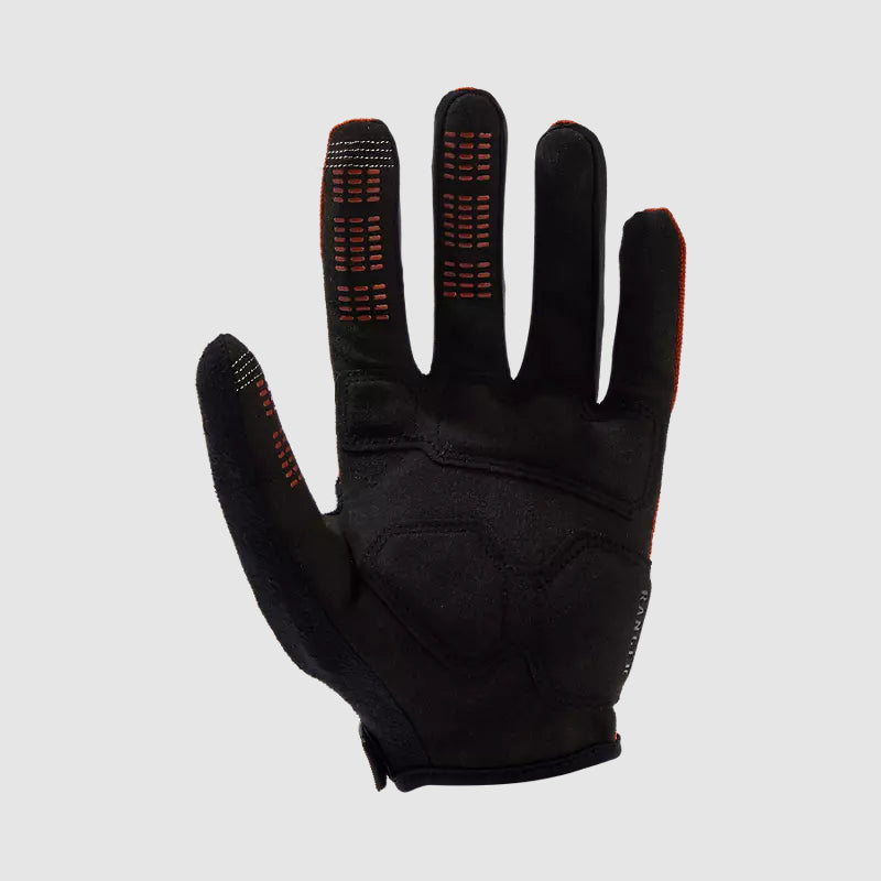 Guantes Bicicleta Ranger Gel Terracota Fox - imagen 2