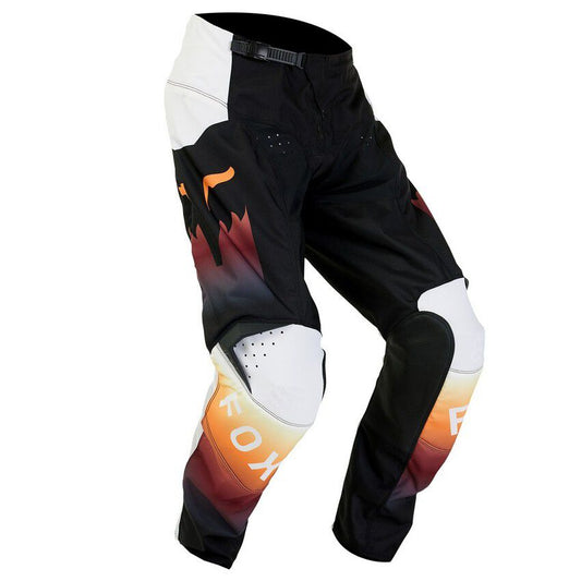 Pantalon Fox Moto Niño 180 Flora para Moto Negro