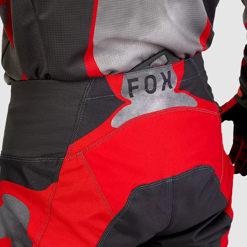 Pantalon Moto 180 Atlas Gris/Rojo Fox