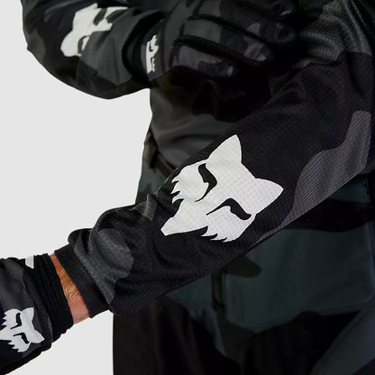 Polera Moto 180 Bnkr Camo Negro Fox polera moto fox motocross