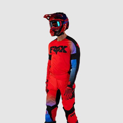 Polera Moto 360 Streak Rojo Fox polera moto fox motocross