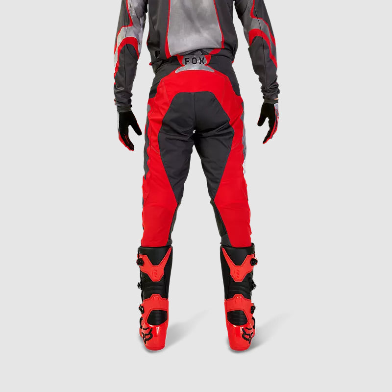 Pantalon Moto 180 Atlas Gris/Rojo Fox