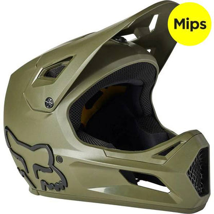 Casco Bicicleta Niño Rampage Verde Fox | Casco MTB Fox casco fox racing motocross mtb