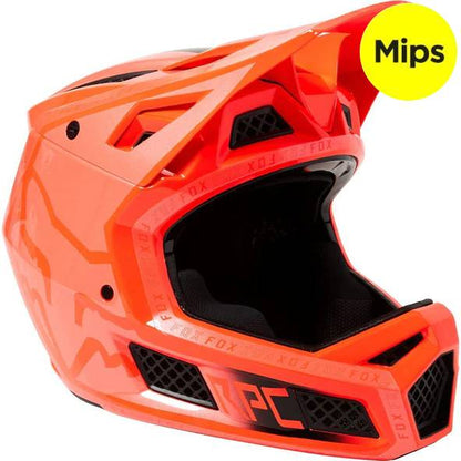 Casco Bicicleta Rampage Pro Carbon Mips Rojo Fox | Casco MTB Fox casco fox racing motocross mtb