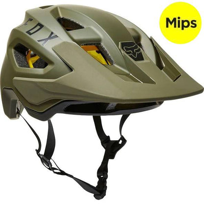 Casco Bicicleta Speedframe Mips Verde Olivo Fox | Casco MTB Fox casco fox racing motocross mtb