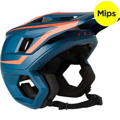 Casco Bicicleta Dropframe Pro Azul Fox | Casco MTB Fox casco fox racing motocross mtb