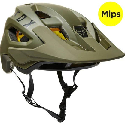 Casco Bicicleta Speedframe Mips Verde Fox | Casco MTB Fox casco fox racing motocross mtb