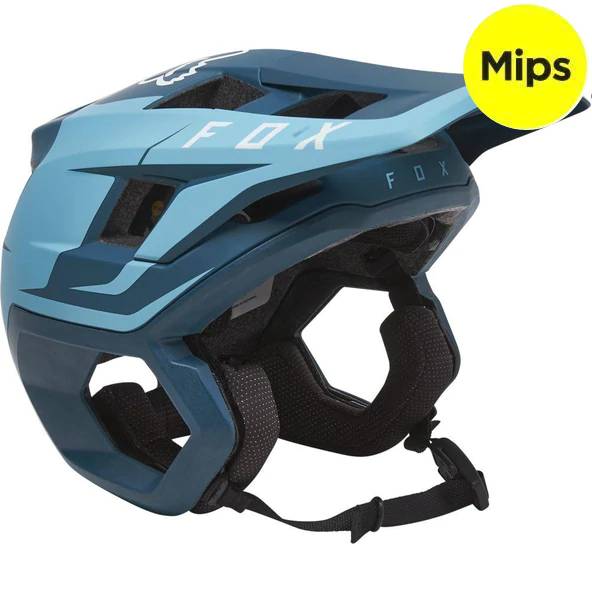 Casco Bicicleta Dropframe Pro Azul Fox | Casco MTB Fox casco fox racing motocross mtb