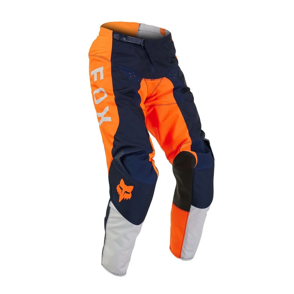 Pantalon Fox Moto Niño 180 Nitro para Moto Naranjo