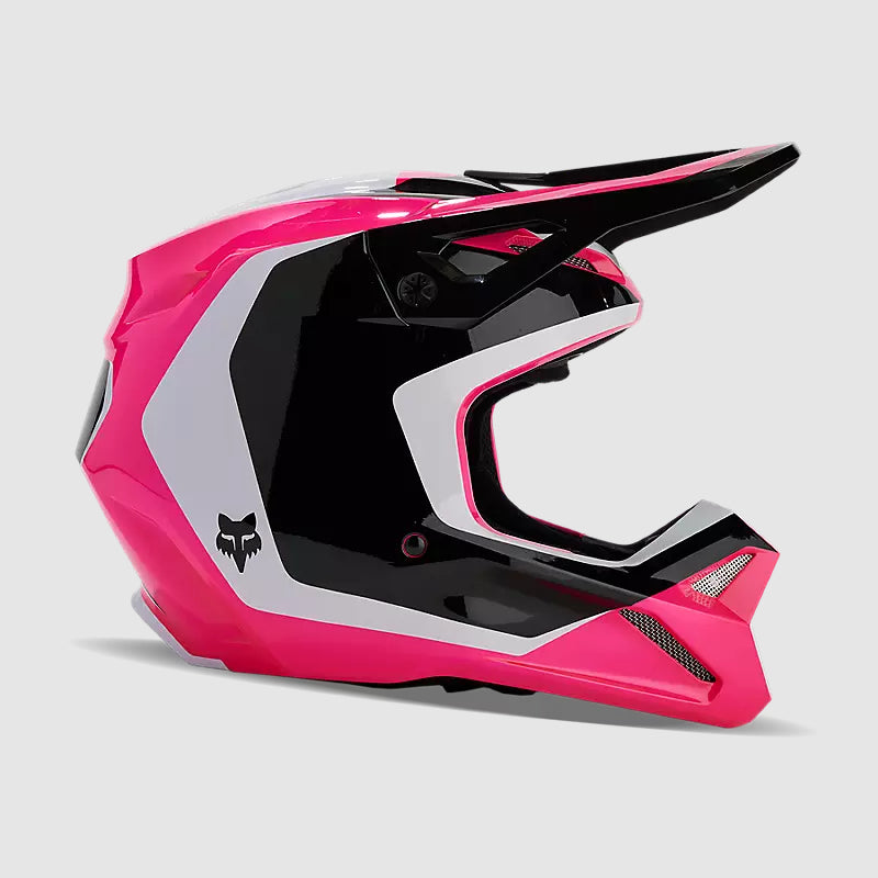 Casco Moto Niño V1 Nitro Rosado Fox | Casco Moto Fox casco fox racing motocross mtb