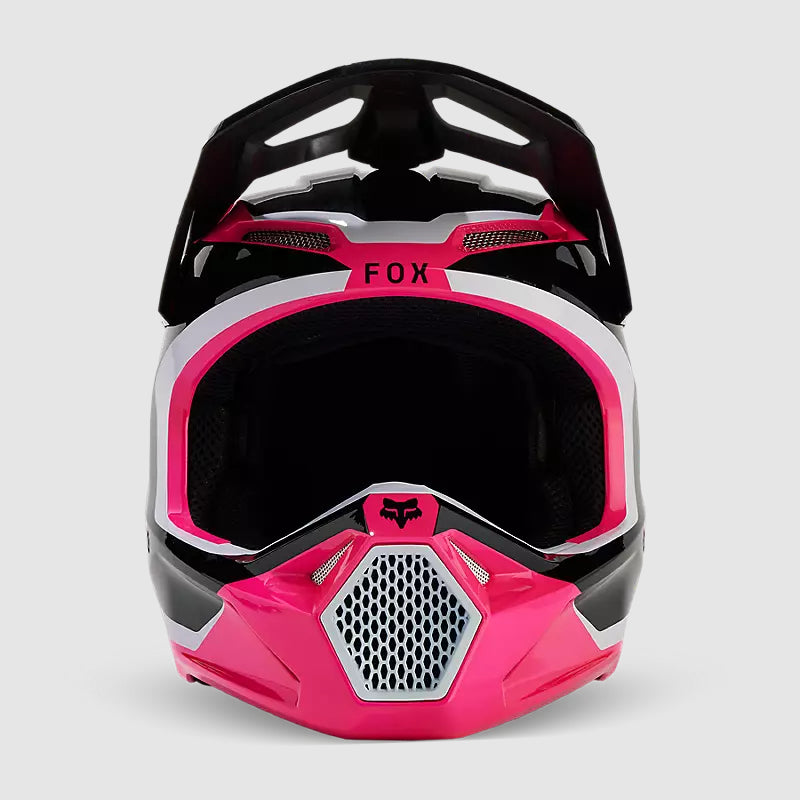 Casco Moto Niño V1 Nitro Rosado Fox | Casco Moto Fox casco fox racing motocross mtb