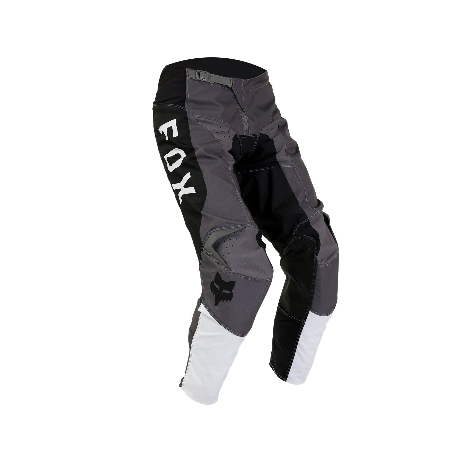 Pantalon Fox Moto Niño 180 Nitro para Moto Negro/Gris