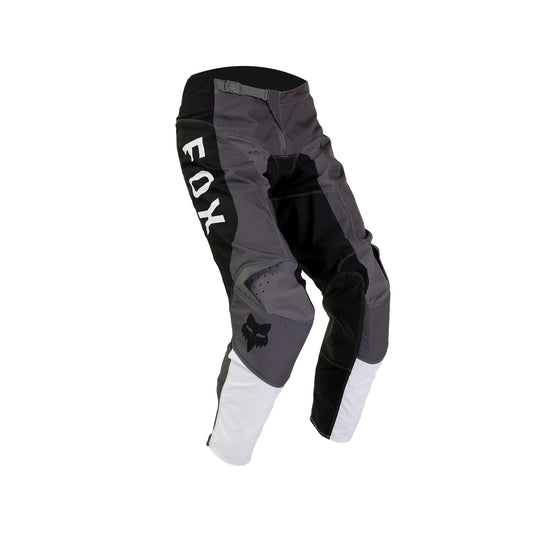 Pantalon Fox Moto Niño 180 Nitro para Moto Negro/Gris