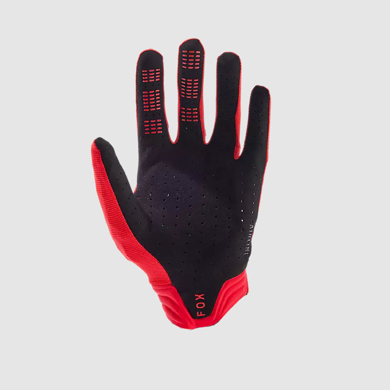 Guantes Moto Airline Rojo Fluor Fox - imagen 2