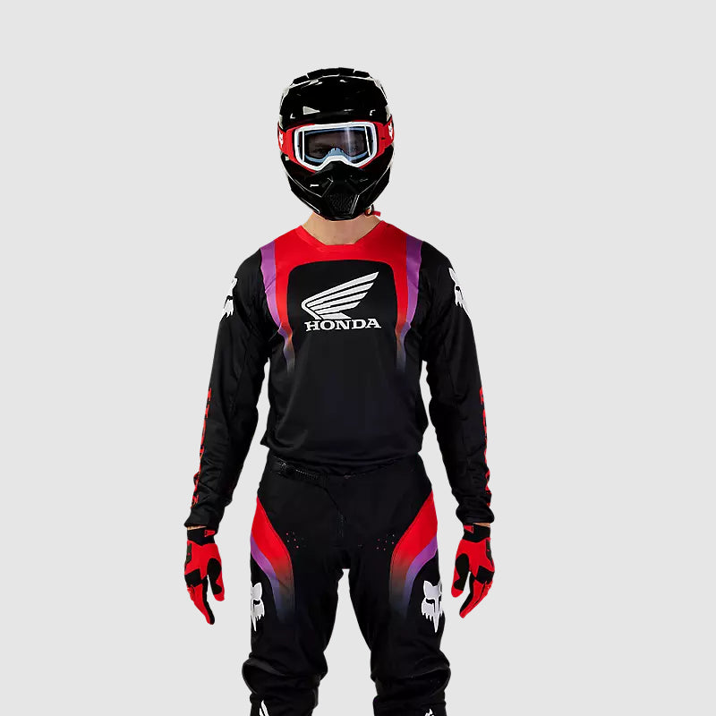 Polera Moto 180 Honda Multicolor Fox polera moto fox motocross