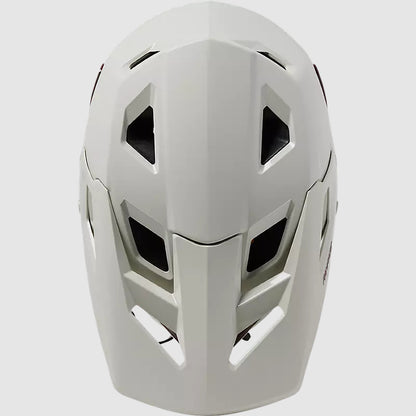 Casco Bicicleta Rampage Blanco/Burdeo Fox | Casco MTB Fox casco fox racing motocross mtb