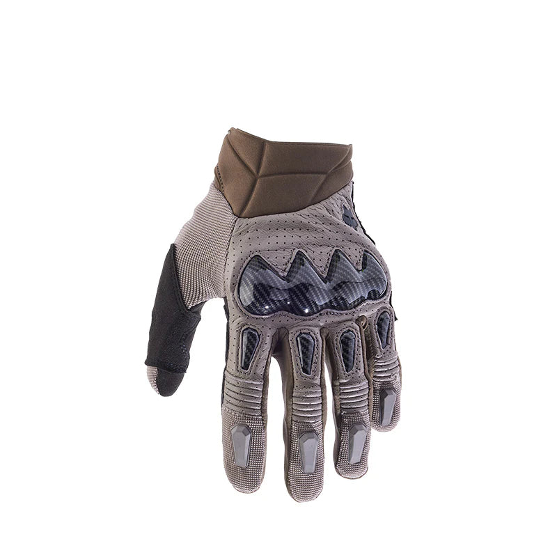 Guantes Moto Bomber Cafe Claro Fox