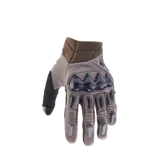 Guantes Moto Bomber Cafe Claro Fox