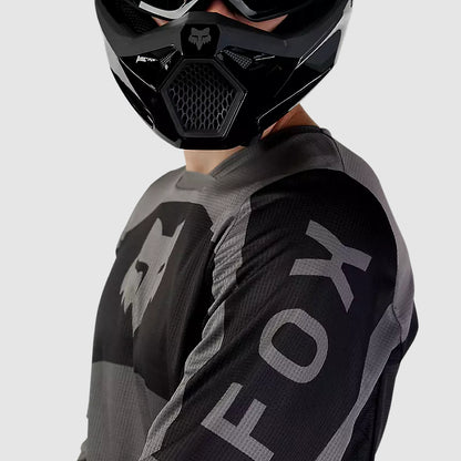 Polera Moto 180 Nitro Gris Oscuro Fox polera moto fox motocross