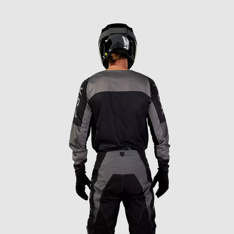 Polera Moto 180 Nitro Gris Oscuro Fox polera moto fox motocross