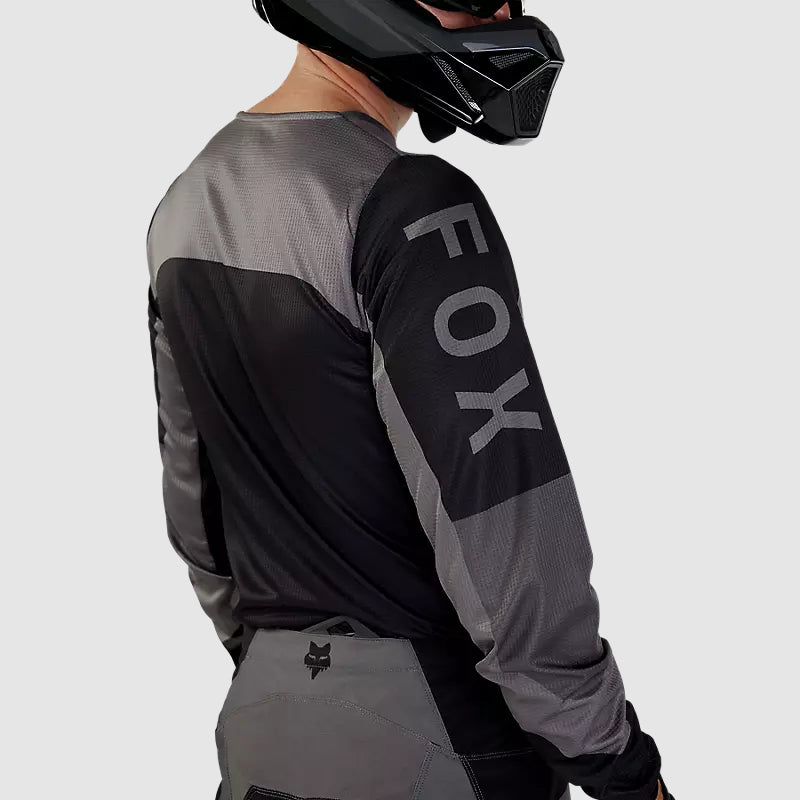 Polera Moto 180 Nitro Gris Oscuro Fox polera moto fox motocross