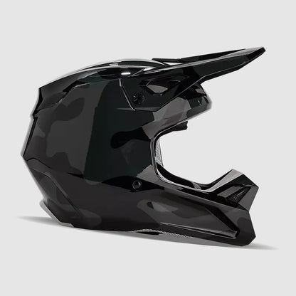 Casco Moto Niño V1 Bnkr Camo Negro Fox | Casco Moto Fox casco fox racing motocross mtb