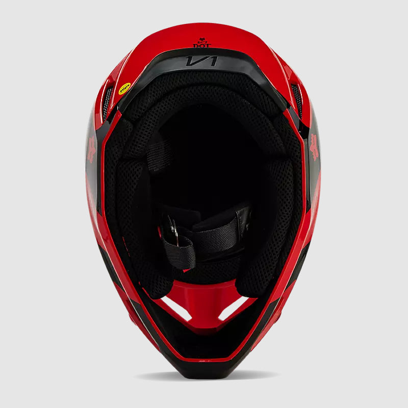 Casco Moto V1 Streak Rojo/Morado Fox | Casco Moto Fox casco fox racing motocross mtb