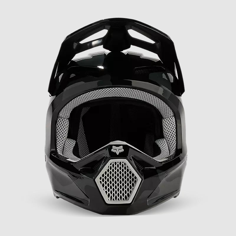 Casco Moto Niño V1 Bnkr Camo Negro Fox | Casco Moto Fox casco fox racing motocross mtb