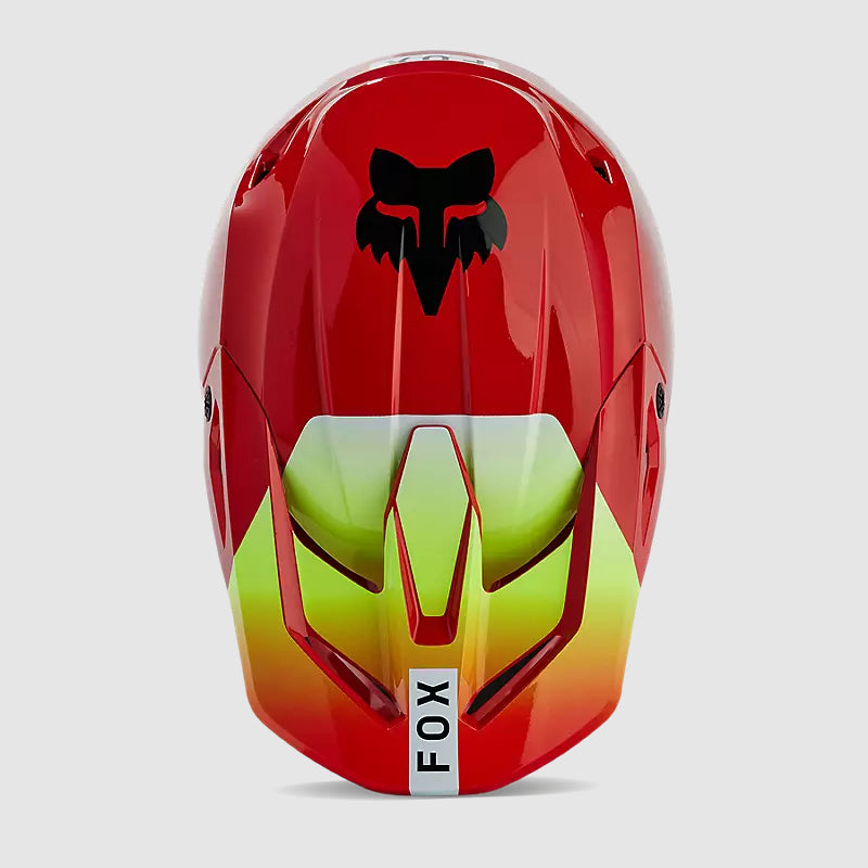 Casco Moto V1 Ballast Rojo Fox | Casco Moto Fox casco fox racing motocross mtb