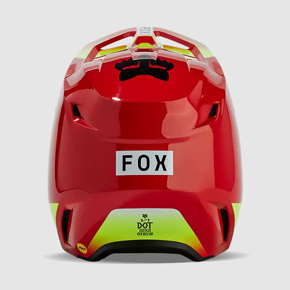 Casco Moto V1 Ballast Rojo Fox | Casco Moto Fox casco fox racing motocross mtb